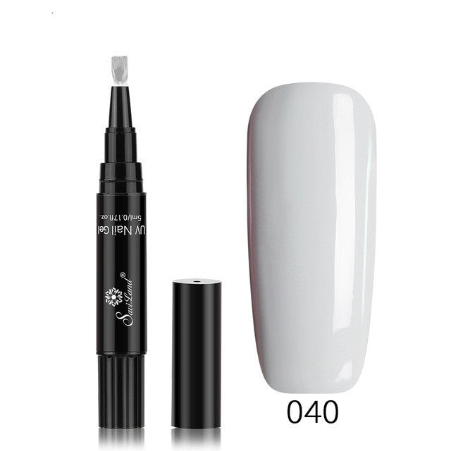 3 In 1 Gel Nail Varnish Pen Glitter One Step Nail Art Gel Polish Hybrid 3 In 1 Gel Nail Varnish Pen Glitter One Step Nail Art Gel Polish Hybrid
